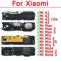 Original Loudspeaker For Xiaomi Mi A1 5X A2 Lite 6X A3 CC9e Max 2 Mix 2S Note 3 Loud Speaker Buzzer Ringer Sound Module Parts