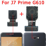 Original Rear Front Camera For Samsung Galaxy J5 J7 Prime 2 J8 J810 G570 G610 G611 Frontal Selfie Facing Back Flex Camera Module