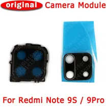 Original for Xiaomi Redmi note 9 pro note 9s note9 Protective Camera Lens Glass of Rear Camera with Holder and Sticker