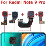 Original Front Rear Back Camera For Xiaomi Redmi Note 9 Pro Note9 9Pro Main Frontal Selfie Camera Module Replacement Spare Parts