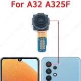 Original Rear Front Camera For Samsung Galaxy A32 A325F Frontal Facing Back Backside Selfie Small Camera Module Flex Spare Parts
