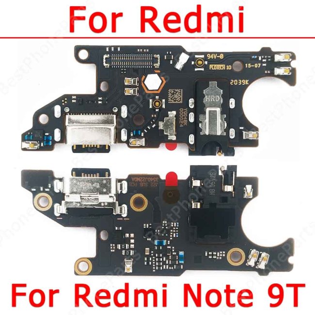 Original Charge Board For Xiaomi Redmi Note 9T 9 T Charging Port Ribbon Socket Pcb Dock Usb Connector Replacement Spare Parts