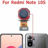 Original Rear Front Camera For Xiaomi Redmi Note 10 Pro 10S S Frontal Back Small Selfie Camera Module Replacement Spare Parts