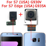 Original Rear Front Camera For Samsung Galaxy S7 Edge Active G930 G935 G891 Small Selfie Back Frontal Backside Camera Module