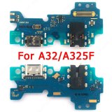 Original Charge Board For Samsung Galaxy A31 A32 5G A315 A325 A326 Charging Port Pcb Dock Plate Flex Usb Connector Spare Parts