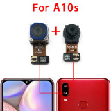 Original Front and Rear Back Camera For Samsung Galaxy A10s A107 Main Frontal Selfie Camera Module Flex Replacement Spare Parts