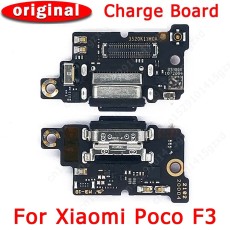 Original Charging Port For Xiaomi Mi Poco F3 Redmi K40 Charge Board USB PCB Dock Connector Flex Plate Replacement Spare Parts