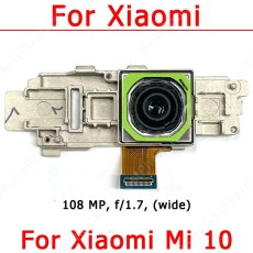 Original Rear Back Camera For Xiaomi Mi 10 Mi10 5G Main Backside Big Camera Module Flex Cable Replacement Spare Parts