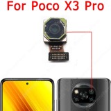 Original Rear Front Camera For Xiaomi Mi Poco X3 NFC Pro Backside Facing Frontal Selfie Back Camera Module Replacement Parts