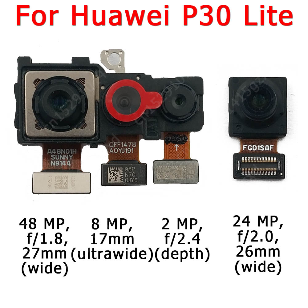 Modulo Fotocamera Posteriore Originale Per Huawei P30 Lite – Ricambio Nero (Usato)