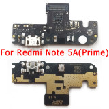 Original Charging Port For Xiaomi Redmi Note 5 Pro 5A Prime Charge Board Pcb Flex Usb Connector Replacement Repair Spare Parts