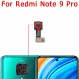 Original Front Rear Back Camera For Xiaomi Redmi Note 9 Pro Note9 9Pro Main Frontal Selfie Camera Module Replacement Spare Parts