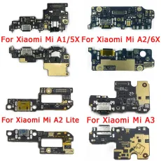 Original USB Charge Board For Xiaomi Mi A1 A2 Lite A3 5X 6X Redmi 6 Pro CC9e Charging Port Dork Connector Flex Cable Spare Parts