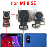 Original Front and Rear Back Camera For Xiaomi Mi 8 Mi8 SE Lite 8SE Main Facing Camera Module Flex Cable Replacement Spare Parts