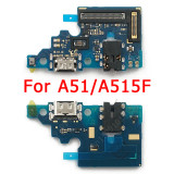 Original Charging Port For Samsung Galaxy A50 A50s A51 5G Charge Board Plate Usb Connector Ribbon Socket Flex Cable Spare Parts