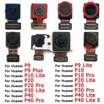 Front Camera For Huawei P9 Plus P10 P20 Pro P30 P40 Lite E Frontal Selfie Original Camera Module Facing Small Flex Spare Parts