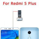 Original Front and Rear Back Camera For Xiaomi Redmi 5 Plus Main Facing Camera Module Flex Cable Replacement Spare Parts