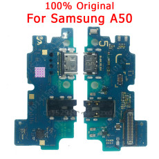 Original Flex Board For Samsung A50 charging port For A 50 Charger Board USB plug PCB Dock Connector Spare parts