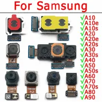 Original For Samsung Galaxy A10 A10e A10s A20 A20e A20s A30 A30s A40 A50 A50s A60 A70 A70s A80 A90 Back Rear Camera Module Parts