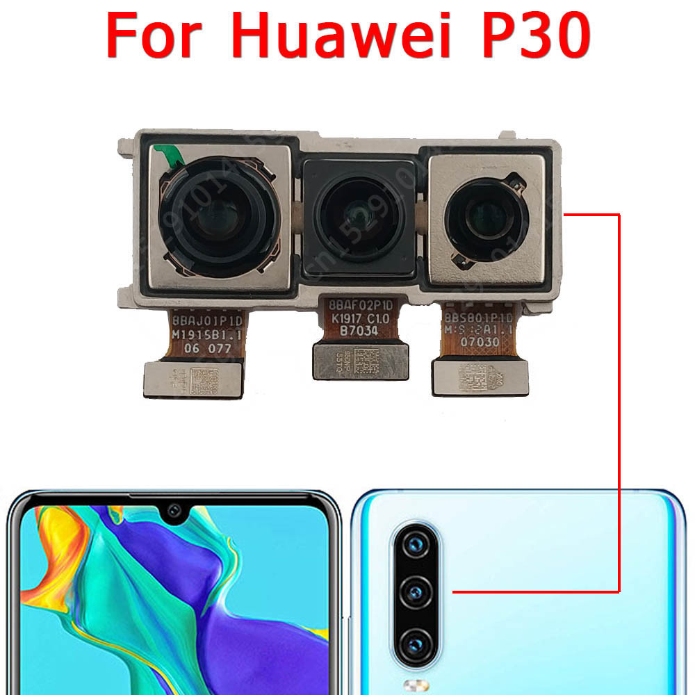 Lentille De Caméra Arrière Pour Huawei - Compatible P20 Lite, P30, Mate 10 Lite... - Neuf