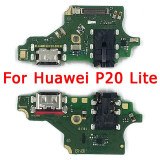 Original Charging Port For Huawei P20 Lite Pro Charge Board Pcb Dock Flex Cable Ribbon Socket Usb Connector Repair Spare Parts