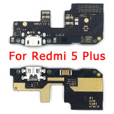 Original Charging Port For Xiaomi Redmi 5 Plus 5A 5Plus Charge Board Ribbon Socket Plate Usb Connector Dock Repair Spare Parts