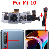 Original Front Rear Back Camera For Xiaomi Mi 10 Mi10 Main Facing Frontal Selfie Camera Module Flex Replacement Spare Parts