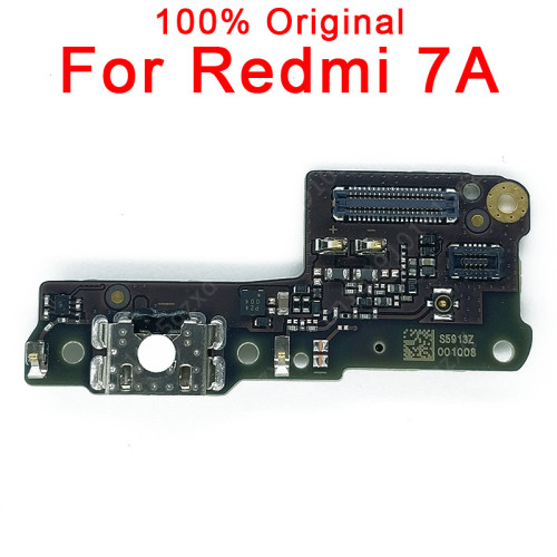 Original Charging Port For Xiaomi Redmi 7A Charging Board USB Plug PCB Dork Connector Flex Cable Spare Parts