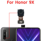 Original Front Rear View Back Camera For Huawei Honor 9X Main Frontal Facing Camera Module Flex Cable Replacement Spare Parts