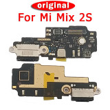 Original Charging Port For Xiaomi Mi Mix 2S USB Plug PCB Dock Connector Flex Cable Replacement Parts Charge Board For Mi Mix 2S