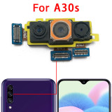 Original Front and Rear Back Camera For Samsung Galaxy A30s A307 Main Facing Camera Module Flex Cable Replacement Spare Parts
