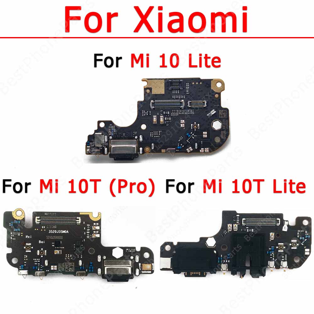 Original Charge Board For Xiaomi Mi 10 Lite 10T Pro Mi10 Mi10T