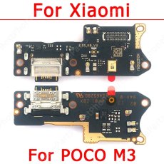 Original Charge Board For Xiaomi Mi Poco M3 Charging Port Ribbon Socket Usb Connector Replacement Repair Plate Spare Parts
