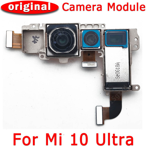 Original Rear Back Camera For Xiaomi Mi 10 Ultra Mi10 Main Backside View Camera Module Flex Cable Replacement Spare Parts