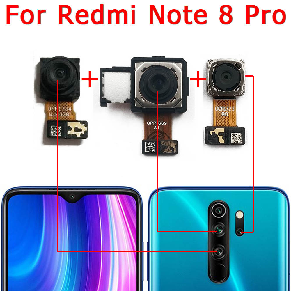 Redmi Note 8t Camera Original Rear Front Camera For Xiaomi Redmi