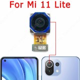 For Xiaomi Mi 11 Lite Selfie Front Frontal Small Facing Camera Back Rear Camera Module View Backside Replacement Spare Parts