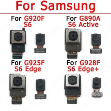 Original Front Back Camera For Samsung Galaxy S6 Edge Plus Active G920 G925 G928 G890 Rear Backside Selfie Frontal Camera Module