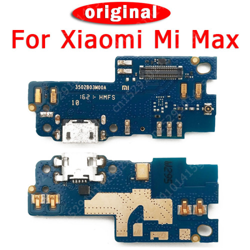 Original For Xiaomi Mi Max Charging Port Charger Board Dork Connector USB Plug PCB Ribbon Flex Cable For Mi Max Spare Parts
