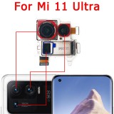 Original Rear Back Camera For Xiaomi Mi 11 Lite 5G Mi11 Pro Ultra Camera Module Backside View Replacement Spare Parts