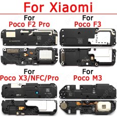 For Xiaomi Poco F3 M3 F2 X3 NFC Pro Loudspeaker Sound Module Bell Board Loud Speaker Buzzer Ringer Original Repair Spare Parts