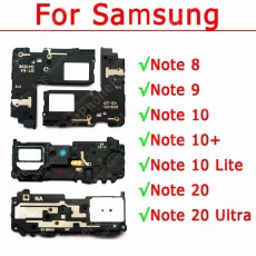 Original Loudspeaker For Samsung Galaxy Note 8 9 10 Lite Plus 20 Ultra Loud Speaker Buzzer Ringer Sound Module Board Spare Parts