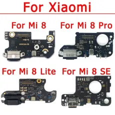 Original Charge Board For Xiaomi Mi 8 Lite Mi8 Pro SE Charging Port Pcb Dock Ribbon Socket Usb Connector Replacement Spare Parts