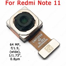 Original Rear Back Camera For Xiaomi Redmi Note 11 Camera Module Backside View Repair Flex Replacement Spare Parts