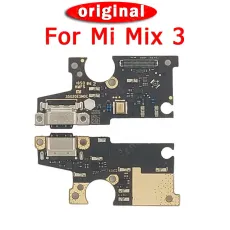 Original Charging Port For Xiaomi Mi Mix 3 Mix3 Charge Board USB Plug PCB Dock Connector Flex Cable Replacement Spare Parts