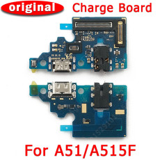 Original Charging Port For Samsung Galaxy A51 USB Charge Board For A515F PCB Dock Connector Flex Cable Replacement Spare parts