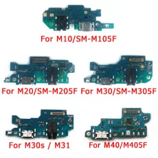 Original USB Charge Board For Samsung Galaxy M10 M20 M30 M30s M31 M40 Charging Port PCB Dock Connector Replacement Spare parts