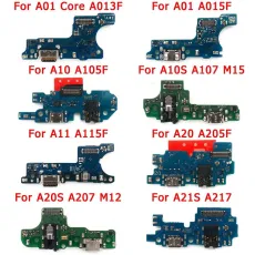 Charging Port For Samsung Galaxy A01 A10 A10S A11 A20 A20S A21S USB Charge Board PCB Dock Connector Plate Flex Spare Parts