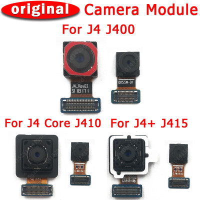 Original Front Rear Back Camera For Samsung Galaxy J4 Plus Core J400 J410 J415 Main Facing Camera Module Flex Replacement Parts