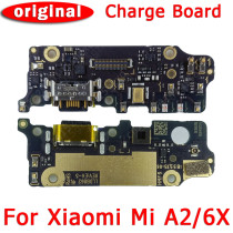 Original Charging Port For Xiaomi Mi A2 Charge Board For Mi 6X USB Plug PCB Dock Connector Flex Cable Replacement Spare Parts