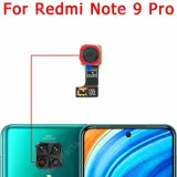 Original Front Rear Back Camera For Xiaomi Redmi Note 9 Pro Note9 9Pro Main Frontal Selfie Camera Module Replacement Spare Parts